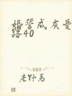 婚誓成灰爱已陌路40