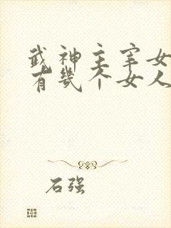 武神主宰女主角有几个女人