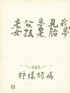 老公梦见我生了女孩是胎梦吗