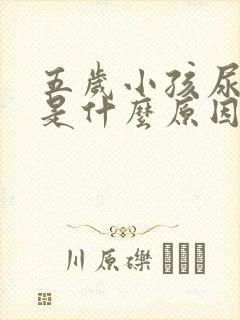 五岁小孩尿裤子是什么原因