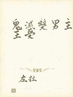 鬼灭双男主小说主受