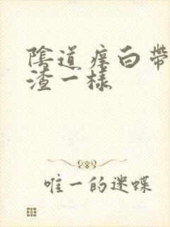 阴道痒白带豆腐渣一样