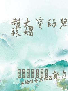 赵大宝的儿媳妇苏媚