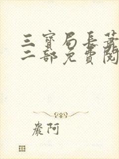 三宝局长萧燕第二部免费阅读