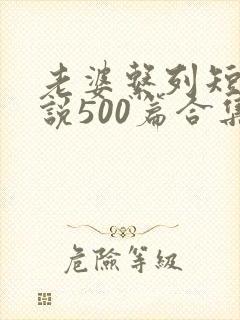 老婆系列短篇小说500篇合集