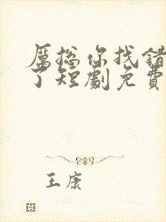 厉总你找错夫人了短剧免费全集在线观看