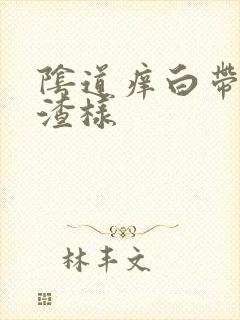 阴道痒白带豆腐渣样