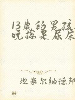 13岁的男孩夜晚总是尿床怎么办