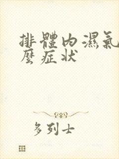 排体内湿气是什么症状