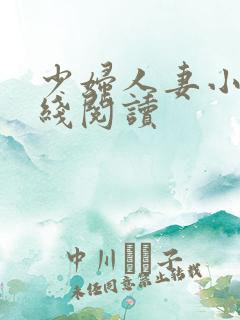 少妇人妻小说在线阅读