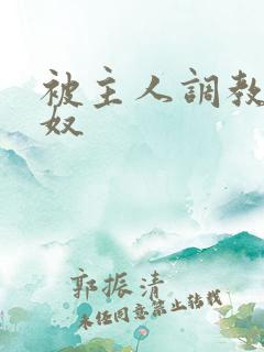 被主人调教的女奴