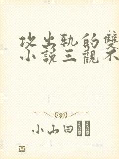 攻出轨的双男主小说三观不正