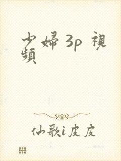 少妇 3p 视频