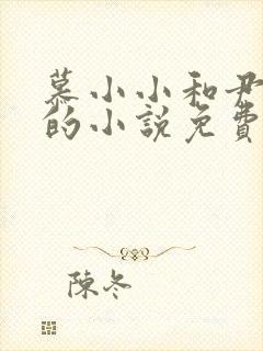慕小小和尹少桀的小说免费