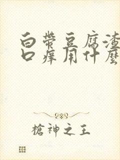 白带豆腐渣阴道口痒用什么药