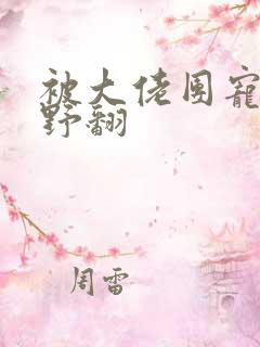 被大佬团宠后我野翻