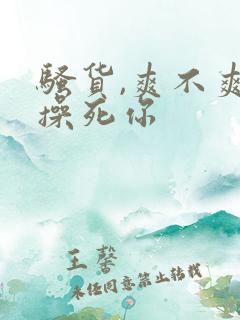 骚货,爽不爽,操死你