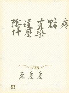 阴道有点疼吃点什么药