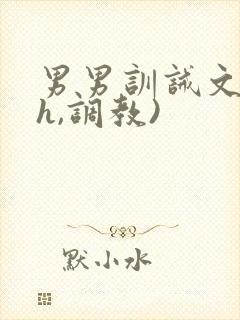 男男训诫文(高h,调教)