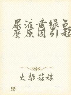 尿液黄绿色是什么原因引起的女性