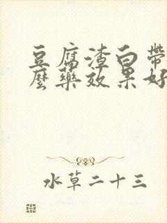 豆腐渣白带用什么药效果好