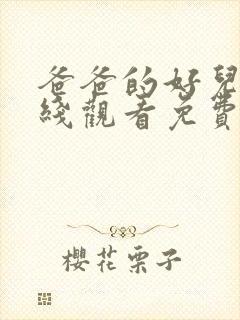 爸爸的好儿子在线观看免费高清完整泰剧1/好