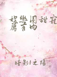 娱乐圈甜宠文推荐有肉