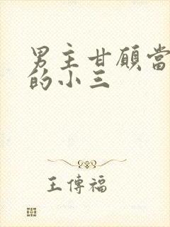 男主甘愿当女主的小三