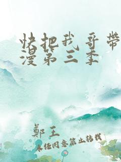 快把我哥带走动漫第三季