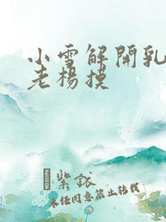 小雪解开乳罩给老杨摸