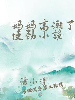 妈妈高潮了嗯啊使劲小说