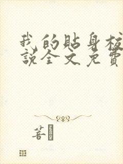 我的贴身校花小说全文免费阅读无弹窗