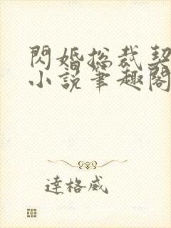 闪婚总裁契约妻小说笔趣阁