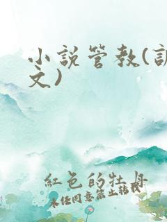 小说管教(训诫文)