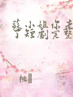 苏小姐你老公掉了短剧完整版全集下载