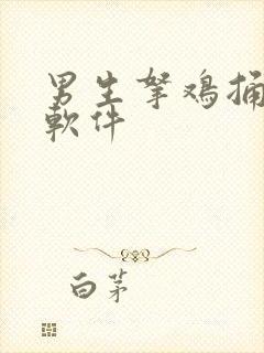 男生拿鸡捅女生软件