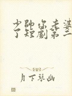 少帅你老婆又跑了短剧第二季