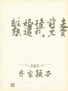 离婚后前夫总是想追我免费阅读