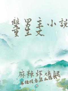 双男主小说穿书重生文