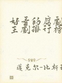 好看的腐剧双男主剧排行榜