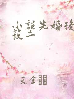 小说先婚后爱梦筱二