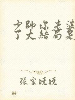 少帅你老婆又跑了大结局是怎样的