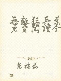 无敌狂兵叶军浪免费阅读全文