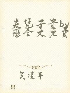 夫凭子贵by暗恋全文免费阅读