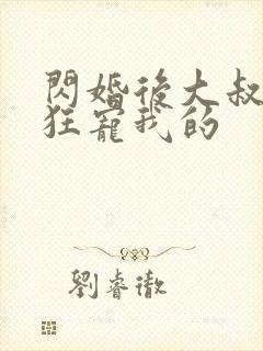 闪婚后大叔每天狂宠我的