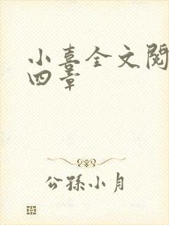 小喜全文阅读第四章