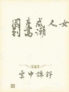 国产成人女人爽到高潮