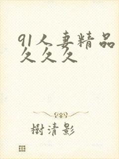 91人妻精品久久久久