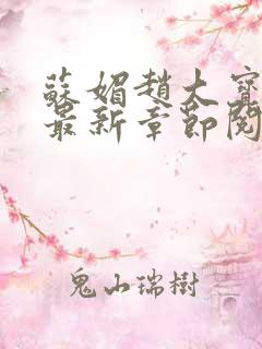 苏媚赵大宝小说最新章节阅读