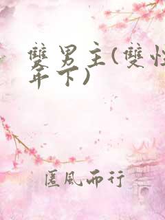 双男主(双性/年下)